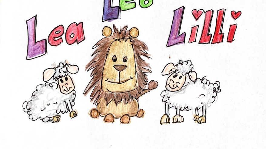 Buchstaben «L» : Lea & Leo & Lilli